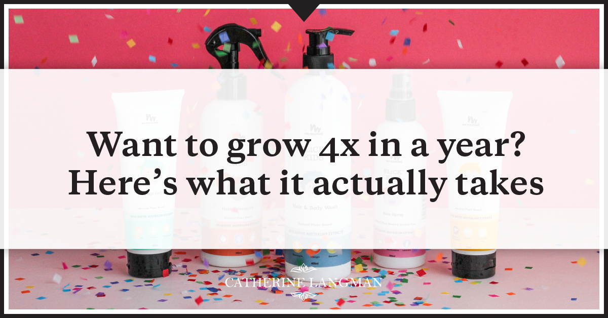 How to quadruple your product sales in 12 months