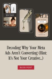 Decoding Why Your Meta Ads Aren't Converting (And It's Not Your Creative)
